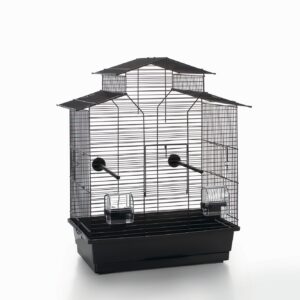 Vogelkooi Iza 2 Zwart