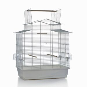 Vogelkooi Big Iza 3 Open Wit