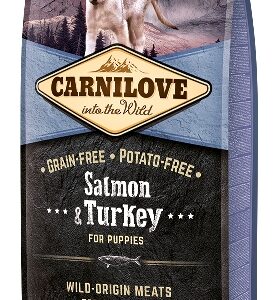 Carnilove Puppy Zalm & Kalkoen 12 kg.