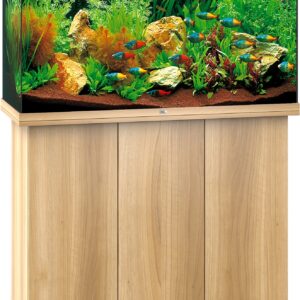 Rio 180 LED Aquarium + Meubel Lichtbruin