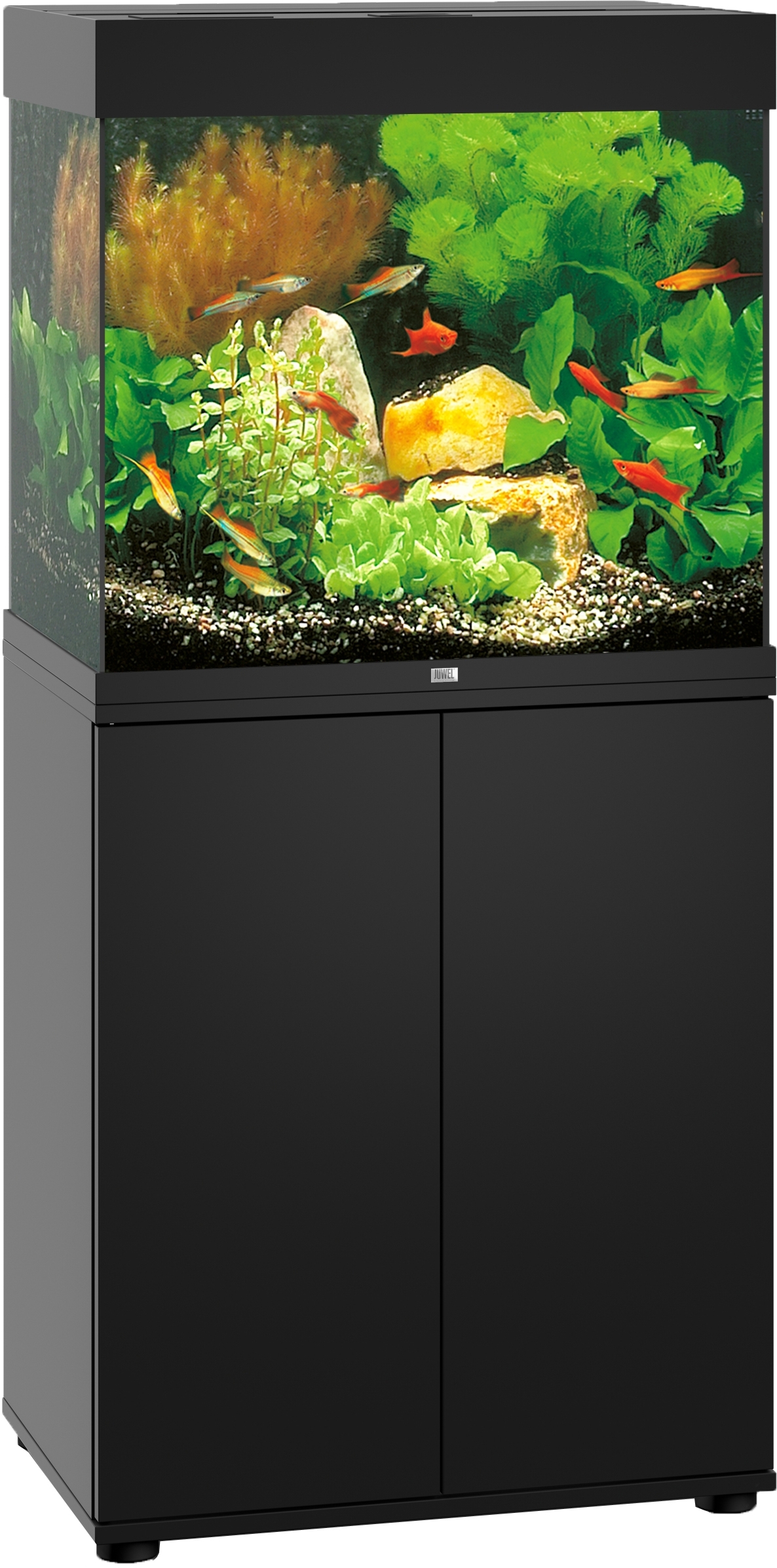 Lido 120 LED + Meubel Zwart - Dierenspeciaalzaak aquariumspeciaalzaak | Special Pet