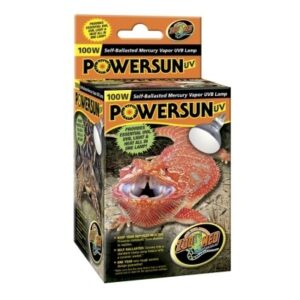 Zoo Med Powersun UV Self Ballasted Mercury Vapor Lamp 100 w.