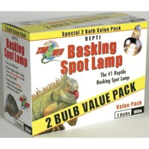 Zoo Med Repti Basking Spot Lamp 100 W. Value Pack.
