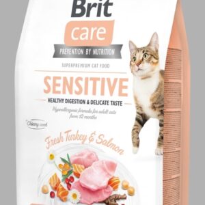 Brit Care Cat Sensitive Graanvrij 7 kg.