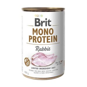 Brit Blik Mono Protein Rabbit 400 gr.