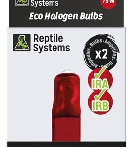 Reptile Systems Eco Halogen Infrared 2 x 75 Watt Vervangingslampje