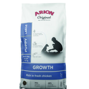 Arion Original Growth Chicken 12 kg. Grote Rassen