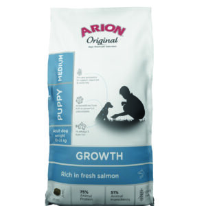 Arion Original Growth Fish 2 kg. Middelgrote Rassen