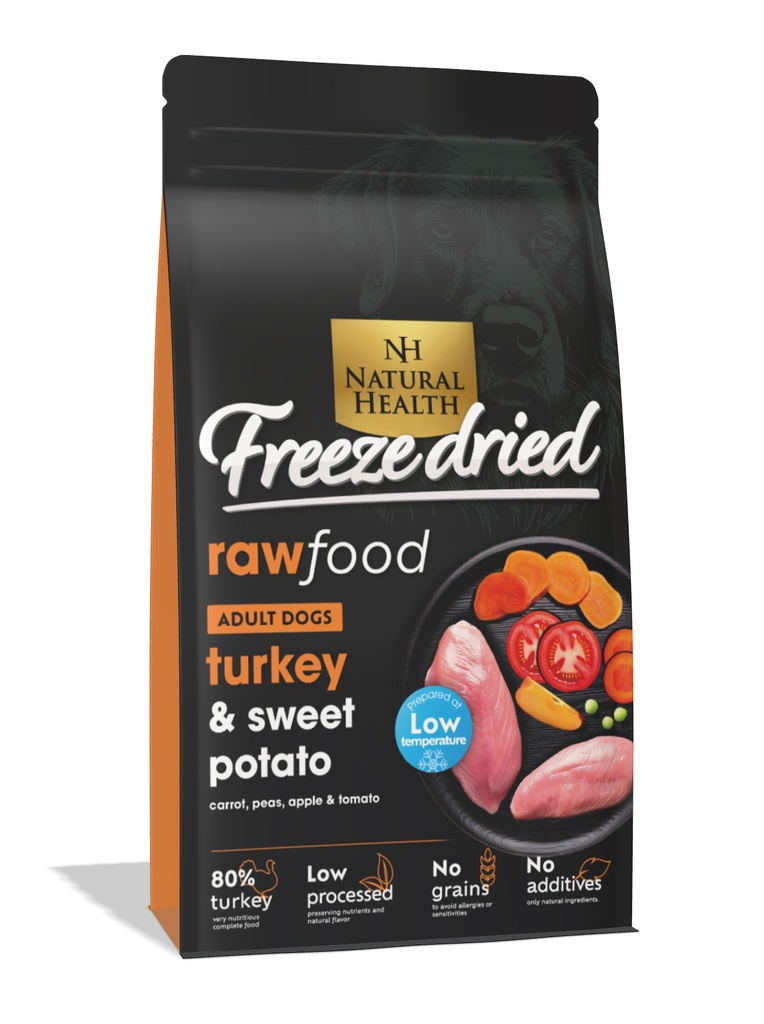 Natural Health Dog Freeze Dried Turkey 150 gr.