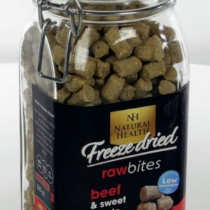 Natural Health Dog Freeze Dried Beef Snackpot 225 gr.