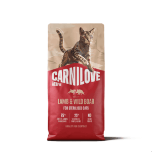 Carnilove Active Cat Lamb & Wild Boar Sterilised 6 kg.