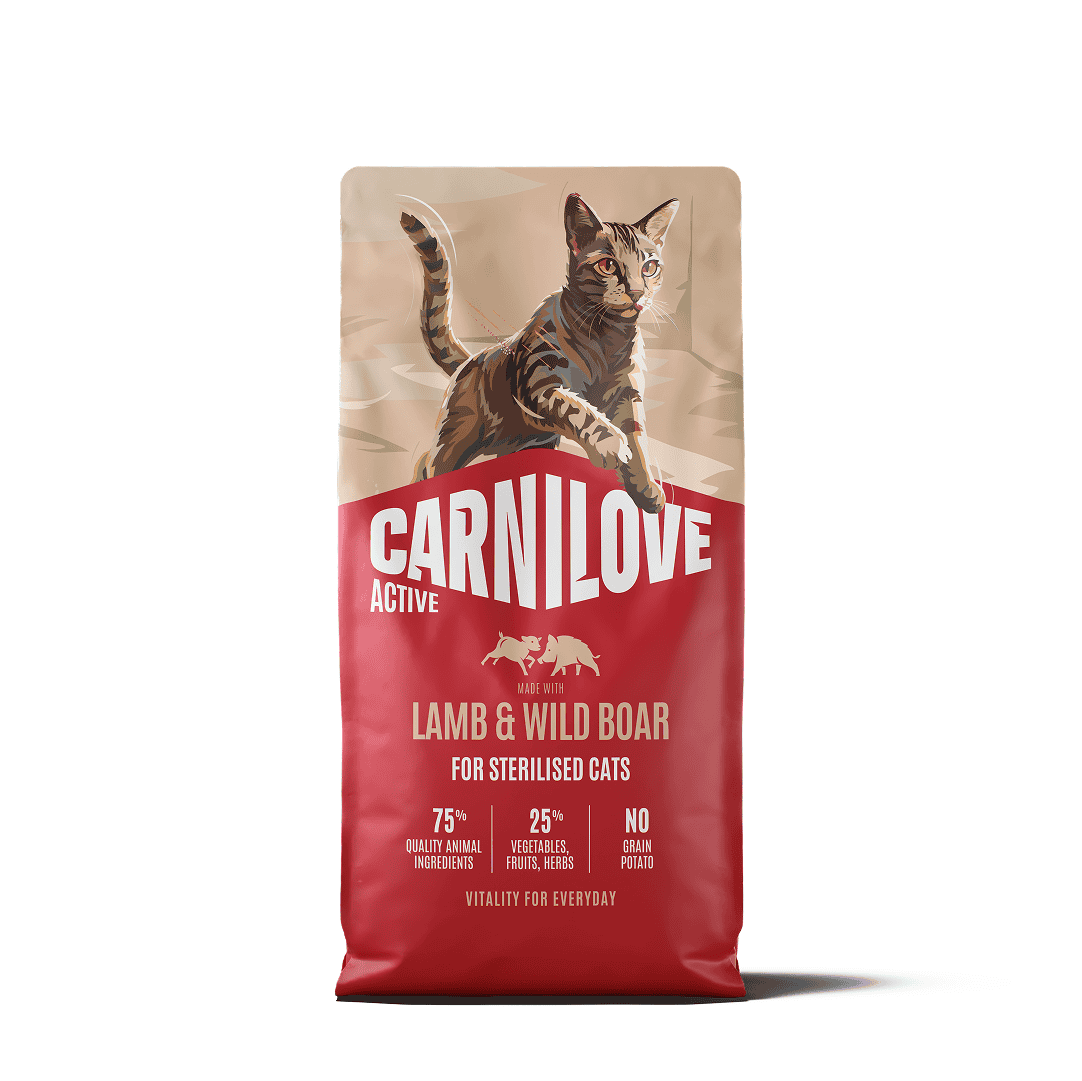 Carnilove Active Cat Lamb & Wild Boar 6 kg.